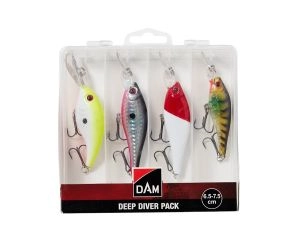 DAM Sada Woblerov Diver Pack 4ks 6,5-7,5cm